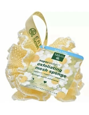 Earth Therapeutics Loofah Super Exfoliating Mesh Sponge