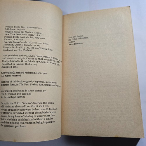 Dubin’s Lives By Bernard Malamud Paperback 1979 TRACKED - Picture 3 of 3