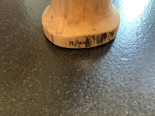 Aspen Bud Vase Signed R. Carr - Picture 3 of 6