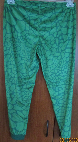 New Disney Parks Animal Pants Dinosaur / Turtle Sz 9/10 Boys 100% Polyester - Picture 4 of 4