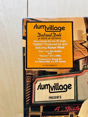 Slum Village / Detroit Deli (A Taste Of Detroit) Vinyl 2004 US 2LP