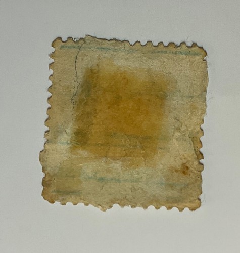 Rare Green Ben Franklin 1 cent United States Postage Stamp - Picture 5 of 5