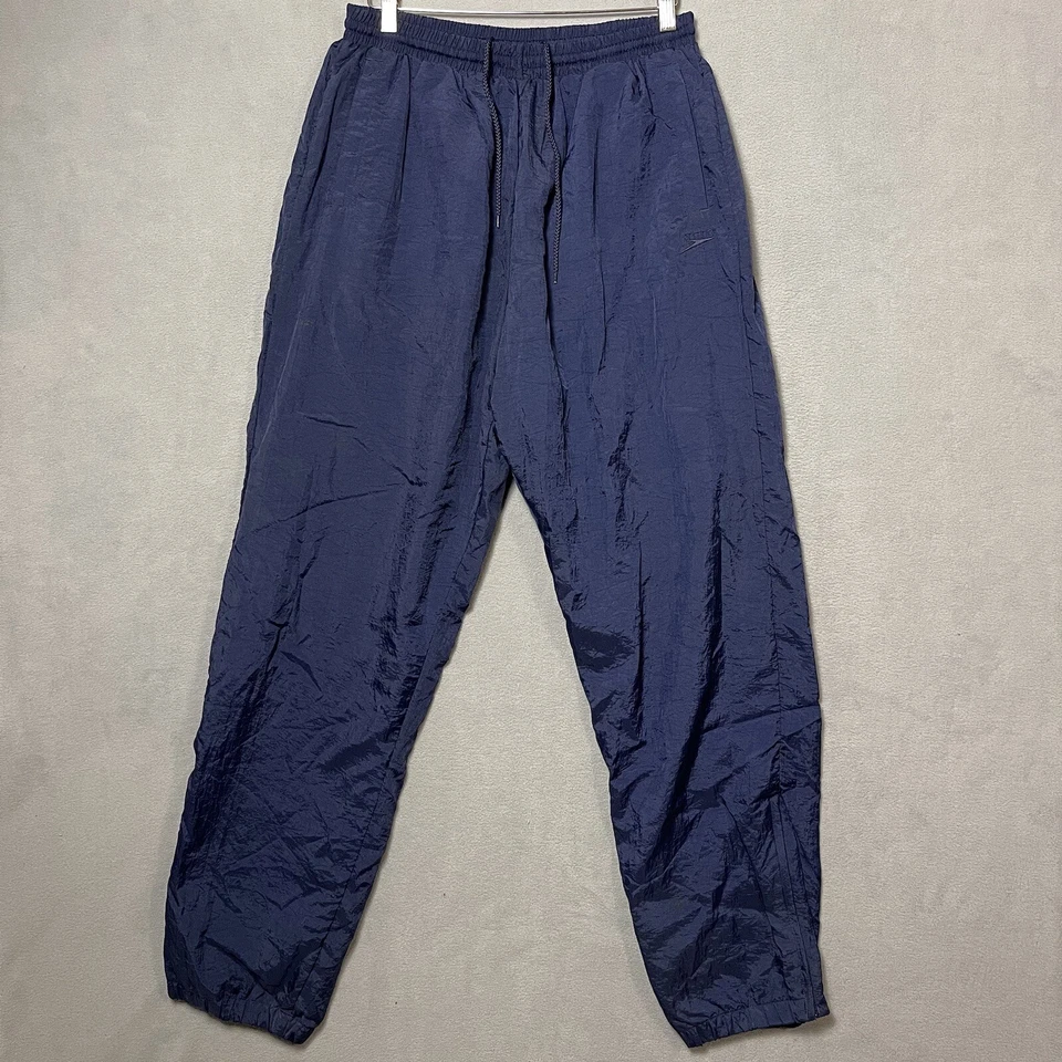 Vintage 1996 Olympics Nylon Jogger Mens Extra Large Jogger Track Mesh Lined Navy - Image 3 of 4
