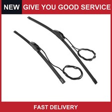 Pack of 2 For Jaguar S-Type 2001-2008 Front Windshield Wiper Blades 24" + 19"
