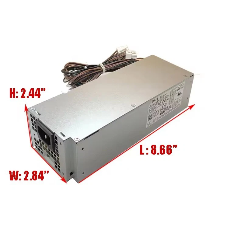 Dell XPS 8940 MT 500W Power Supply D500EPM-00 DPS-500AB-49 A 5K7J8 - Image 4 of 4