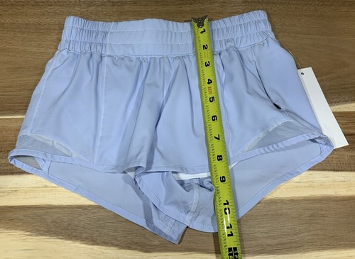 Aurefin Girls Athletic Shorts with Liner, Pastel Blue, Teen Girls Kids Size 8 - Picture 5 of 8