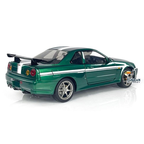 Coches de carreras de deriva de radiocontrol a escala 1/8 de metal Capo R34 4x4 motor sin escobillas modelo RTR - Imagen 5 de 11