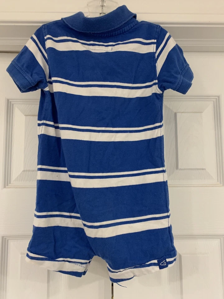 Garb Team KU Jayhawk University of Kansas Blue Infant Shortall 18 months - Image 2 of 3