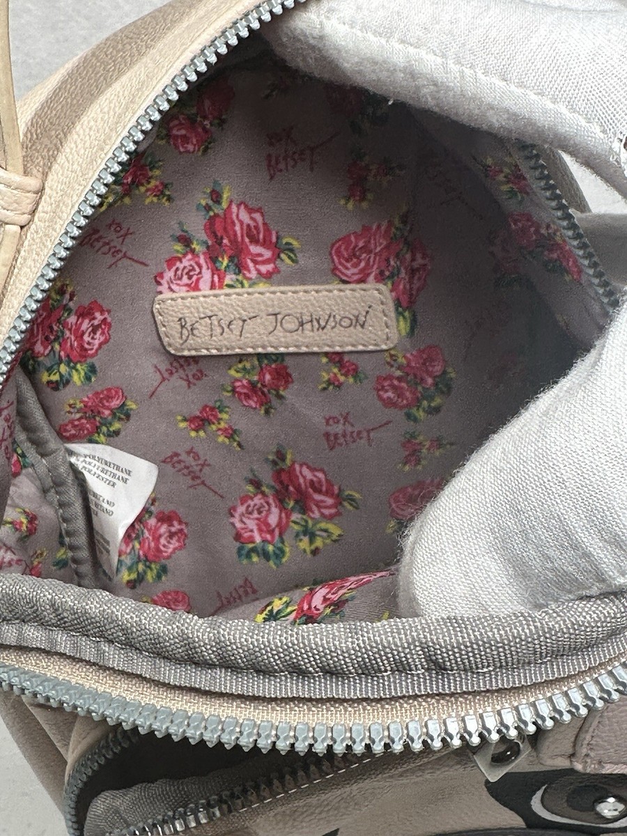 Betsey Johnson XOBAYBEE French Bulldog Mini Backpack Tan | eBay display picture 2