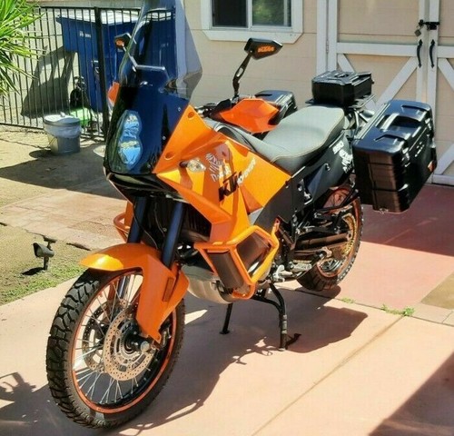 FLIP UP SCREEN KTM 950 ADVENTURE ( 2003-2005 ) TOURING WINDSCREEN WINDSHIELD - Zdjęcie 2 z 8