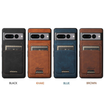 Handy Tasche Leder Hülle für Google Pixel 9 Pro 8 Pro/7/7A/6 Wallet Schutz Case