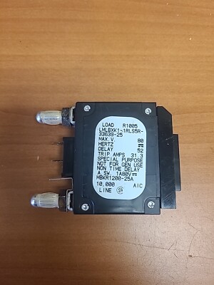 Airpax R1005 LMLBXK1-1RLS5R-33639-25 Circuit Breaker 80V