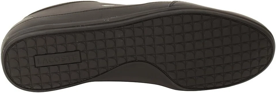 Cocodrilo deportivo Lacoste Misano para hombre negro/negro 11,5 D Foto 4 de 4