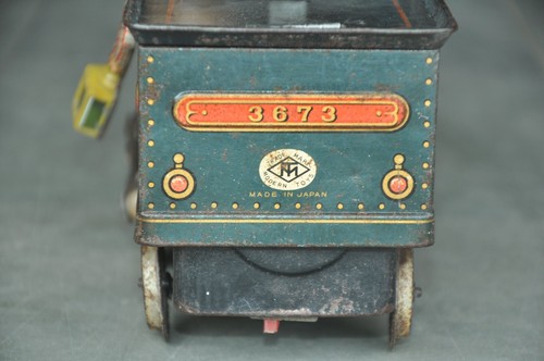 Vintage MT Trademark 3673 Battery Litho Train Engine Toy, Japan - Picture 8 of 14