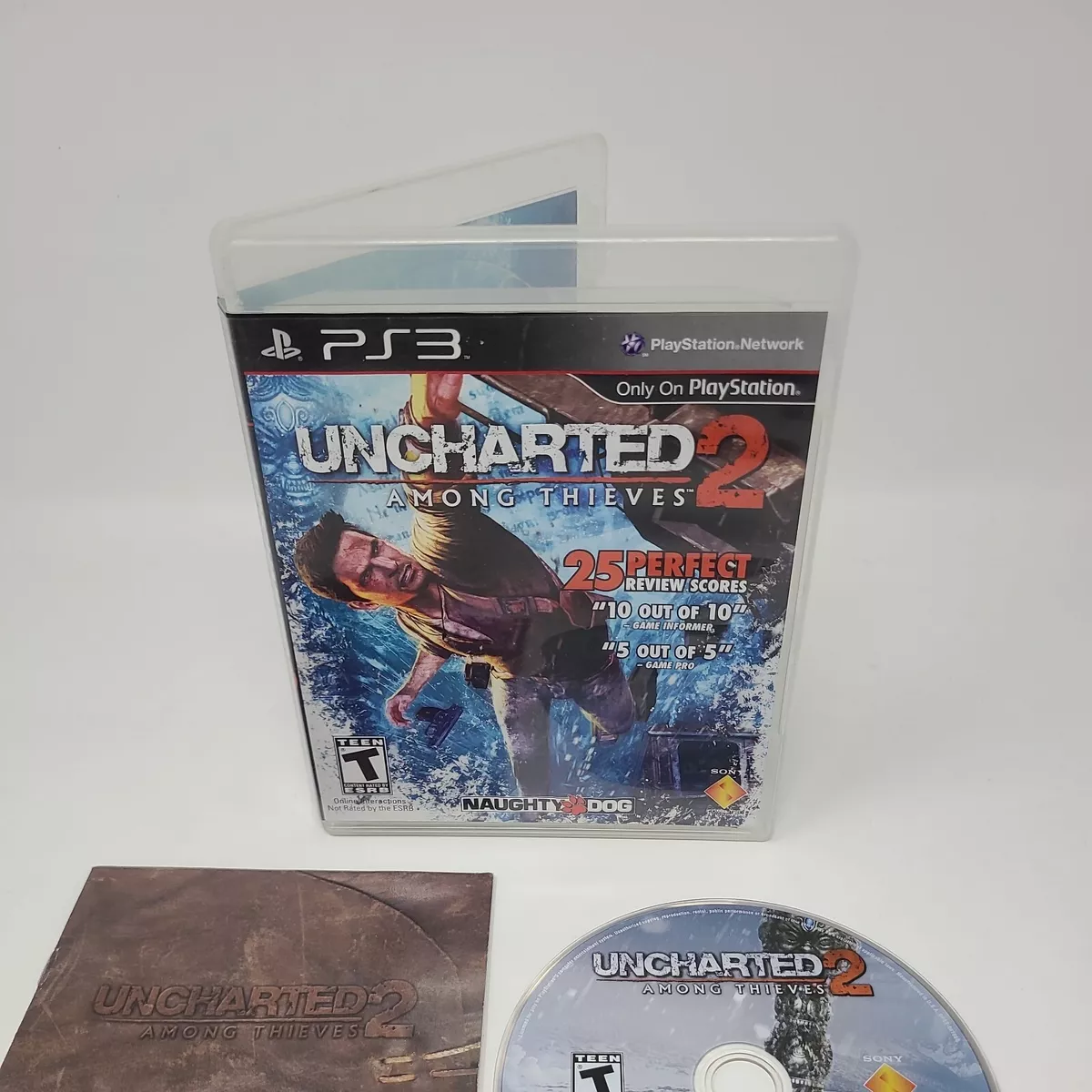 Uncharted 2: Among Thieves Playstation 3 PS3 Game Complete With