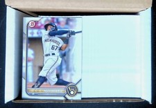 250x LOT - FELIX VALERIO  BREWERS   2022 BOWMAN DRAFT #BD-66