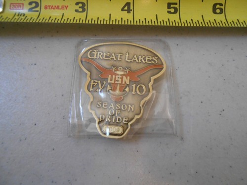 RARE 2009 USN FY 10 DECK PLATE PRIDE NAVY GREAT LAKES MILITARY CHALLENGE COIN - Picture 3 of 3