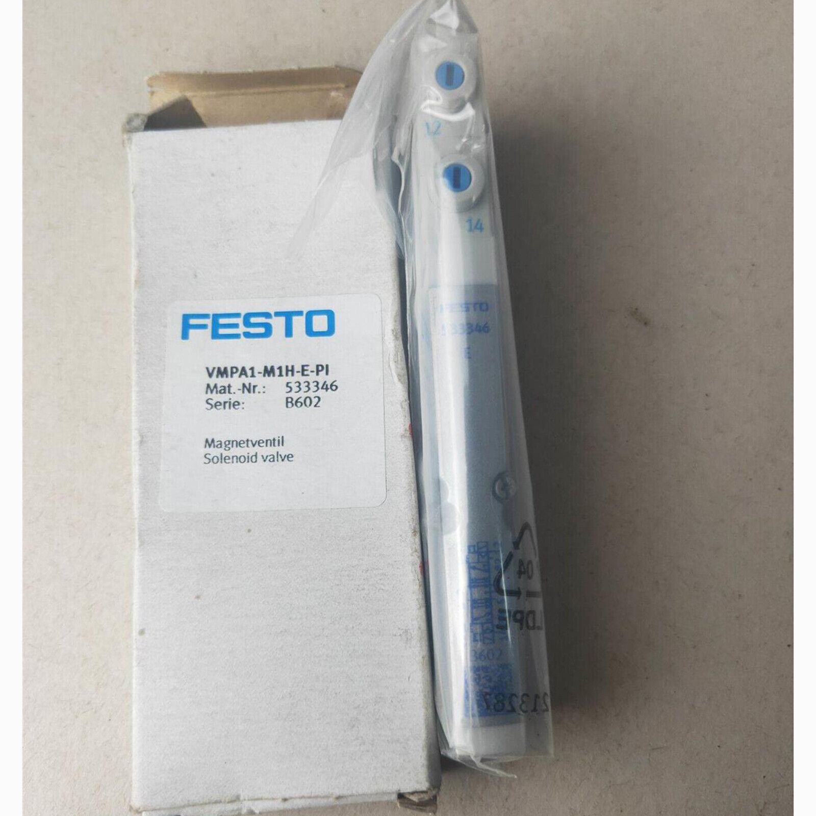 1PC FESTO VMPA1-M1H-E-PI 533346 Solenoid Valve VMPA1-M1H-E-PI New