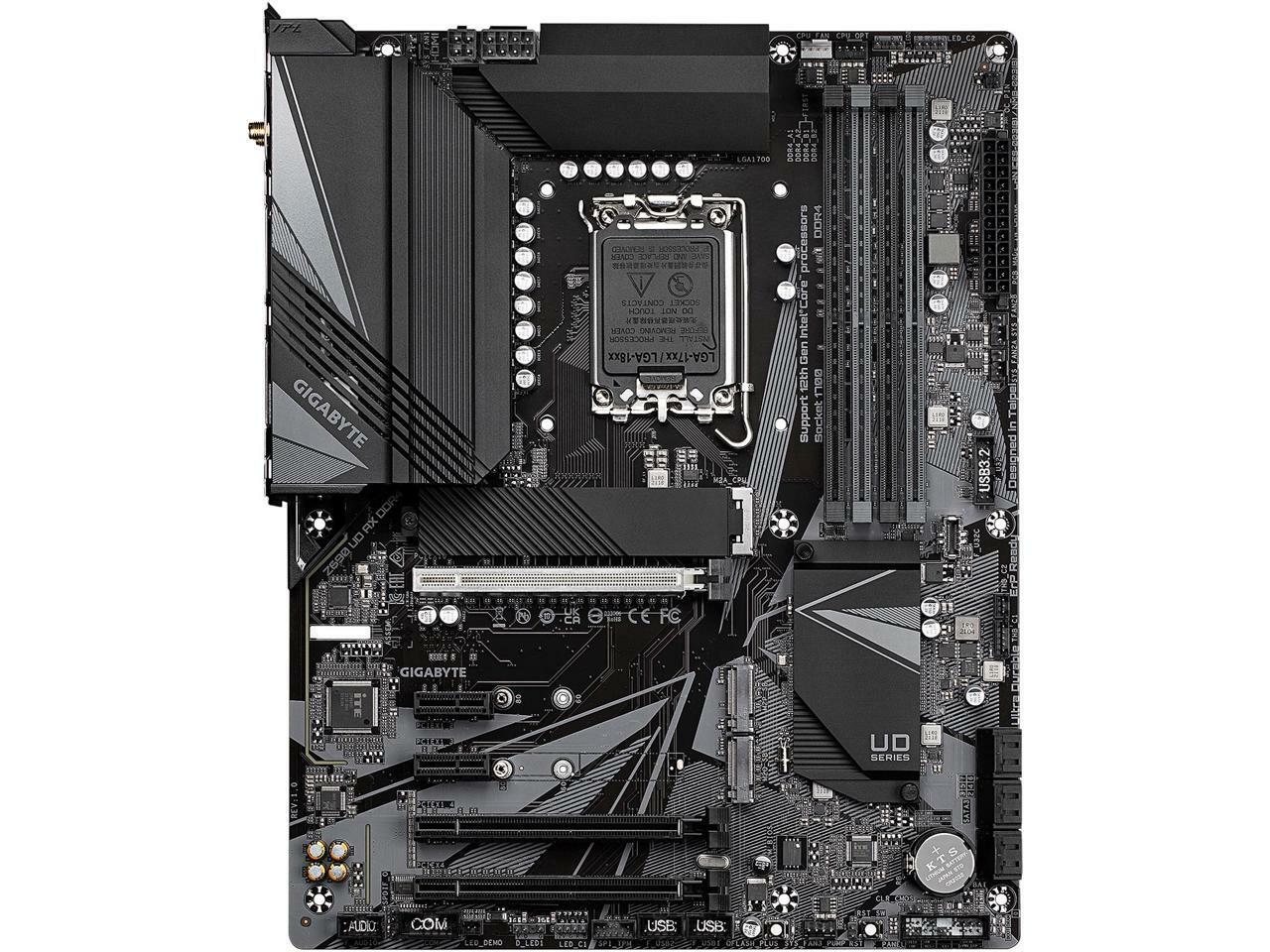 GIGABYTE Z690 UD AX DDR4 LGA 1700 Intel Z690 ATX Motherboard with DDR4, Triple M