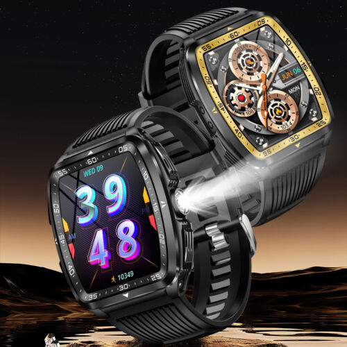 Military Smart Watch For Men/Women (Answer/Make Calls) Tactical Fitness Tracker - Picture 18 of 26