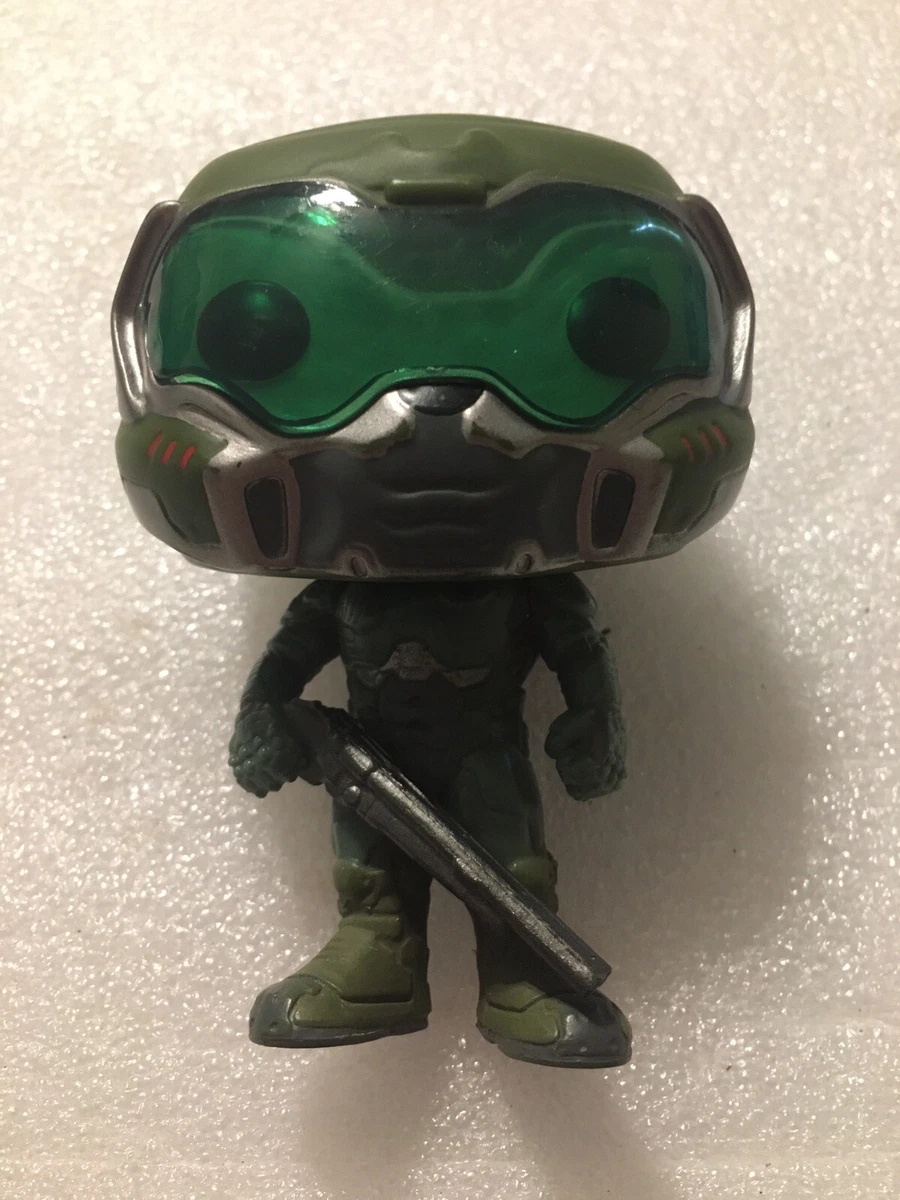 Funko Pop Doom Space Marine #90 Green No Box, In Good Condition