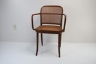 Vintage Josef Hoffmann for Stendig cane back armchair