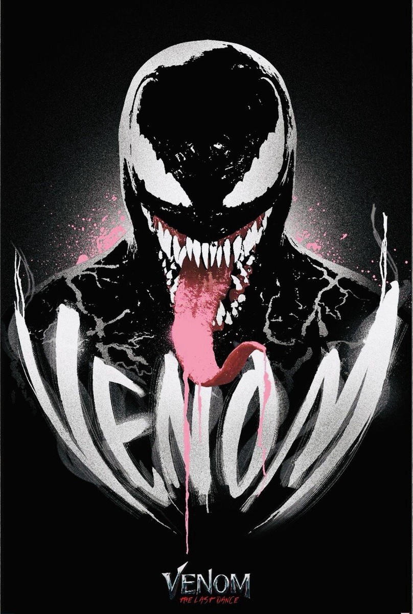 VENOM “The Last Dance” Movie Wall Poster (Size: 22in x 34in) Marvel Comics  NEW