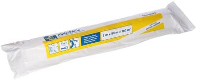 Malerfolie aus HDPE 2 x 50 Meter, gefaltet auf 0,5 Meter, VP