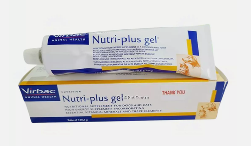 3 X Virbac Nutriplus Nutri Plus Gel - Supplement For Cats & Dogs (120g) - Picture 7 of 9