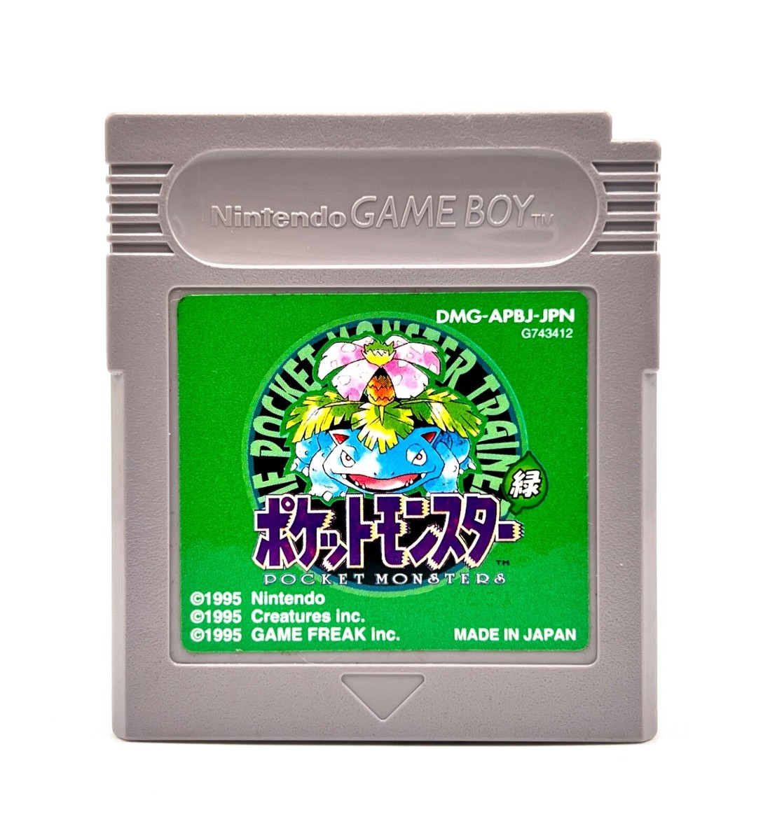 Nintendo Game Boy Pocket Monster Trainer GREEN POKEMON Nintendo Game Boy Pocket Monster Trainer GREEN POKEMON