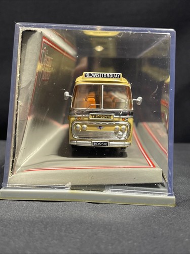 Corgi 42405 AEC Reliance 1/76 Model Bus Yelloway Travel Torquay Boxed New - Picture 2 of 12