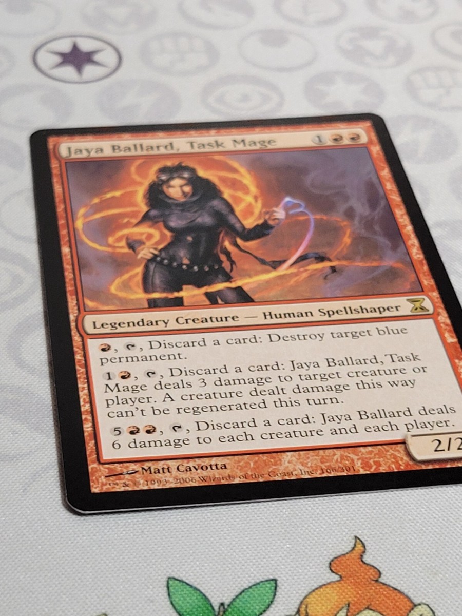 C4311 MAGIC MTG TIME SPIRAL JAYA BALLARD, TASK MAGE #166 NM RARE