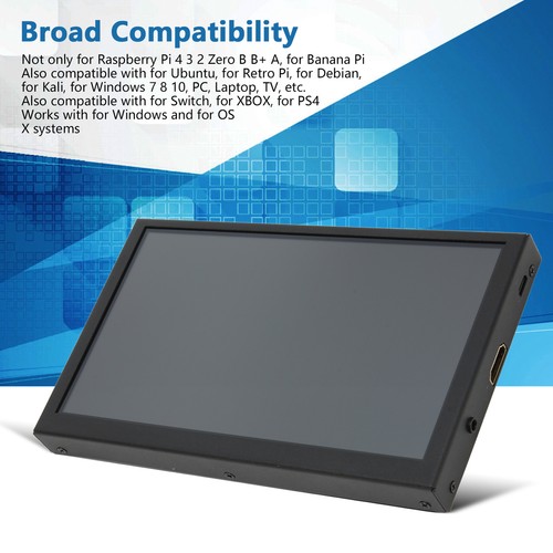 7 Inch Monitor Ips Touch Second Screen Hd Multimedia Interface Mini Lcd Dis MPF - Picture 12 of 22