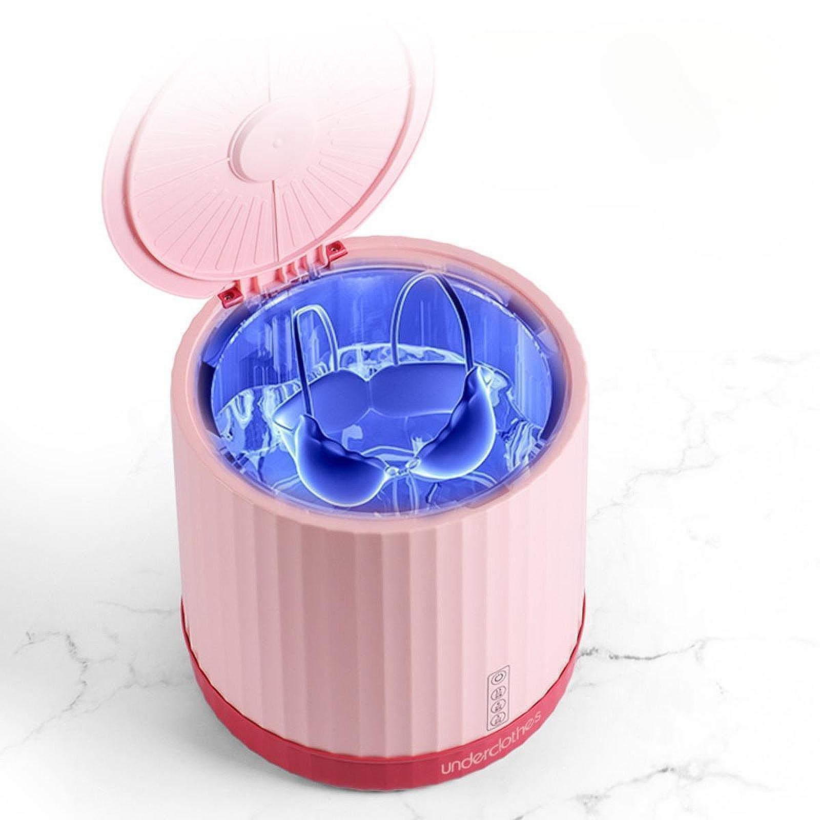 Socks Washing Machine 110V Underwear Washing Machine for Travel Laundry Home-image