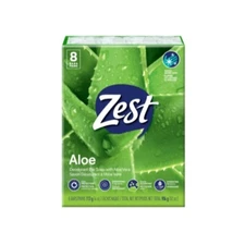 Zest Bath Bar 8PK Soothing Aloe - Pack of 1