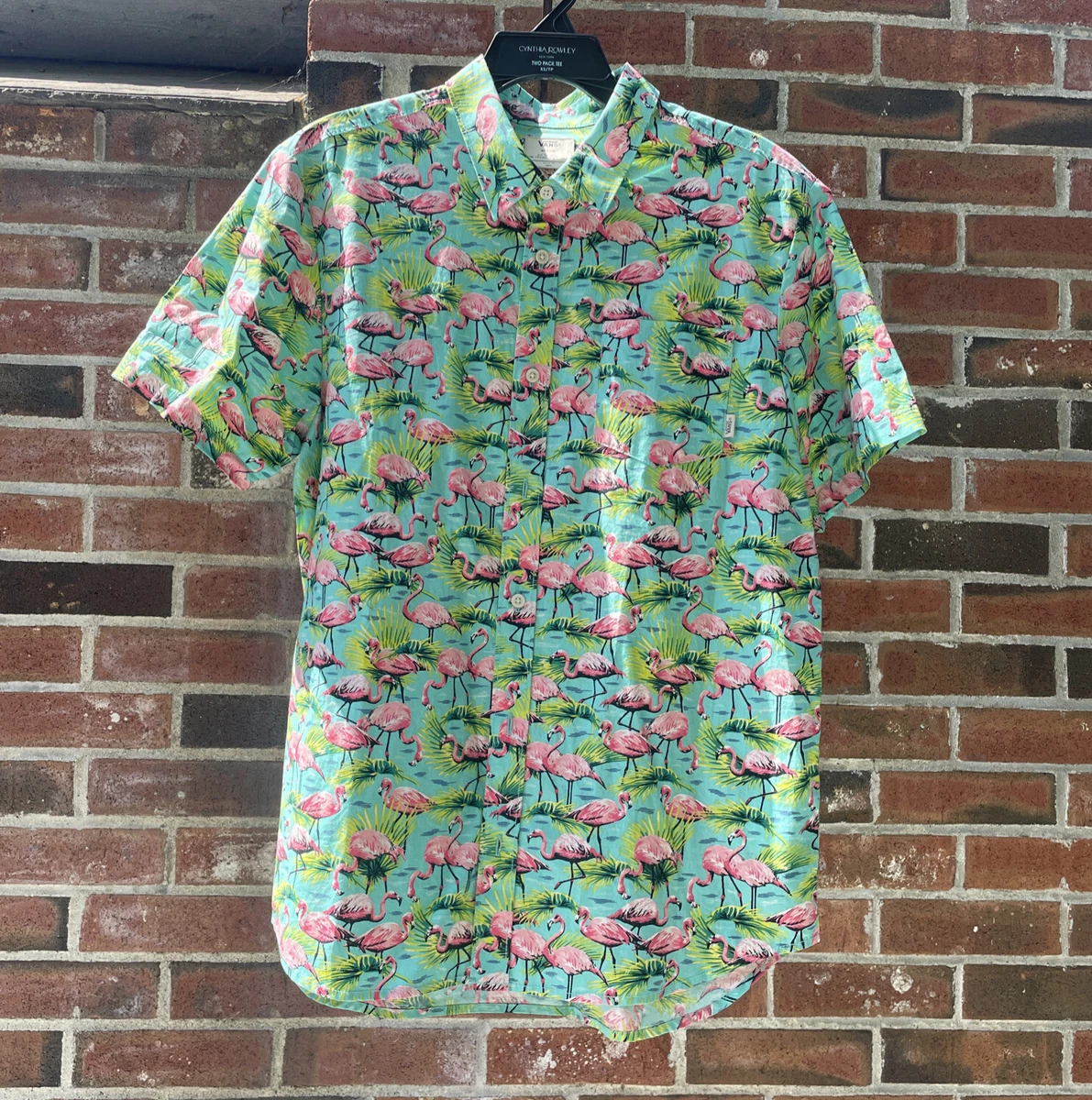 Vans hotsell flamingo shirt