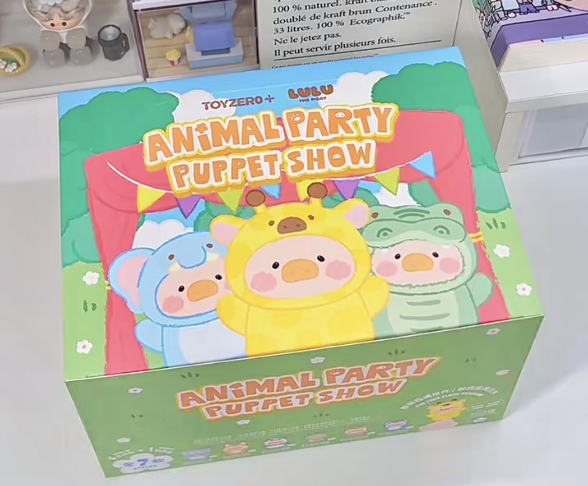 TOYZERO+LuLu ThePiggy Animal Party Puppet Show BlindBoxFigure