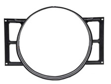 1965 1966 Impala Full Size Steel Fan Shroud Small Block Black