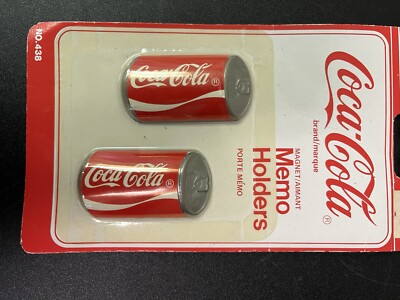 Vintage 1993 Coca-Cola Bottle Memo Holders.