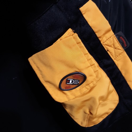 ZeroXposur SNOWBOARD SKI JACKET Comfort Performance Men's Sz large Yellow Black - Picture 10 of 21