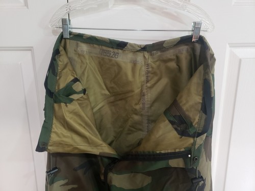 Trousers, Extended Cold Weather Camouflage Woodland Size: Medium-Reg. - Picture 8 of 10