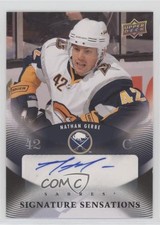 2010-11 Upper Deck Signature Sensations Nathan Gerbe #SS-NG Auto 2u9