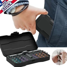 Home Repairs 24 In 1 Multi Bit Magnetic Screwdriver Set Multifunctional Toolbox 