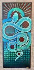 PHISH RIVIERA MAYA MEXICO 2017 SILKSCREEN GIG POSTER BOYER SNAKE GREEN SPARKLE