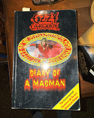 Ozzy Osbourne Diary of a Madman Paperback Biography Rock Music, English