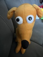 Simpsons Santas Little Helper Plush 15&rdquo; Greyhound Universal Studios Stuffed Toy