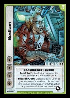 Bedlam - Operation: Nightfall - Spycraft CCG