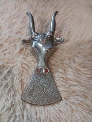 Vintage Steer Head Boot Jack Made By Ricardo Co. In The 1950's-60's