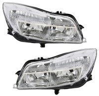 Scheinwerfer Set FüR Opel Insignia A 2008-2013 Halogen H1 H7 Stellmotor LWR