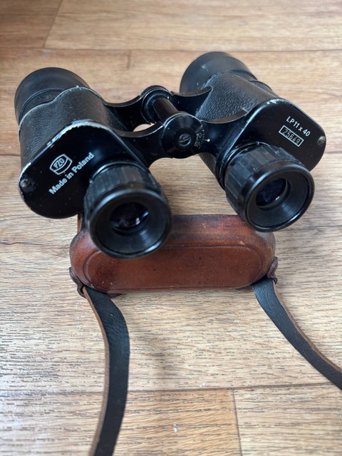 Polish Army PZO LP11x40 Field Binoculars Warsaw Pact 1960s Poland